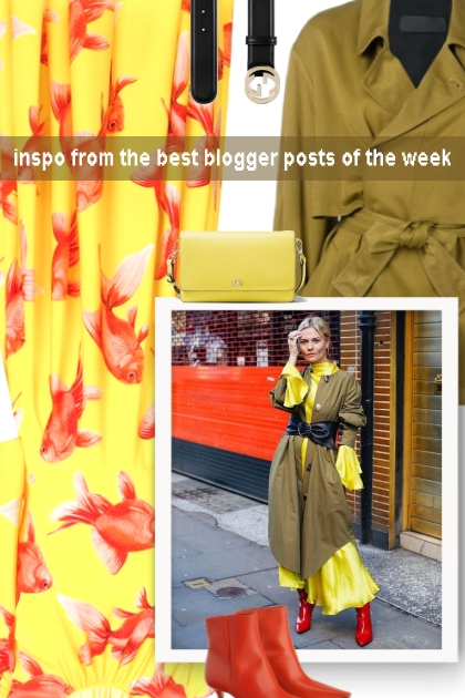  inspo from the best blogger posts of the week- Combinazione di moda