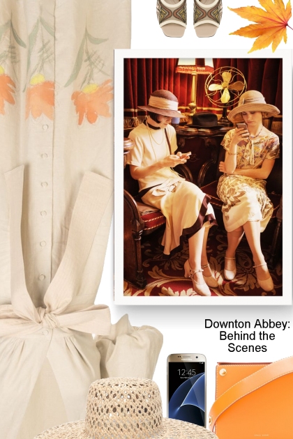 Downton Abbey: Behind the Scenes- Combinazione di moda