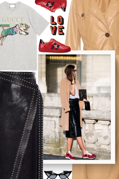 Trend Alert: Sleek Long Coat- Modekombination