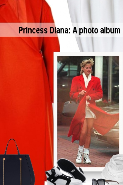   Princess Diana: A photo album- Modna kombinacija