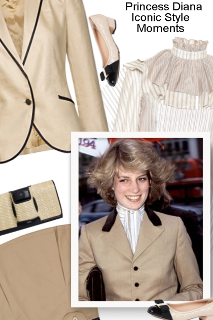   Princess Diana Iconic Style Moments- Combinazione di moda