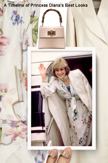   A Timeline of Princess Diana's Best Looks- combinação de moda