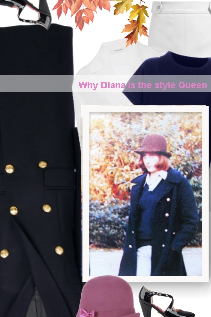   Why Diana is the style Queen - combinação de moda