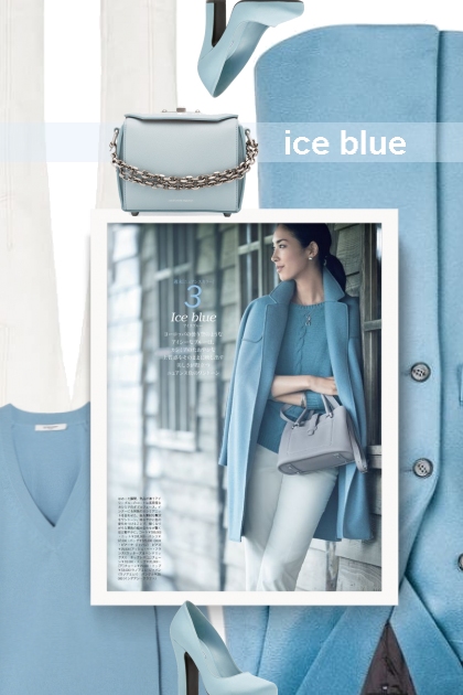 ice blue- Modna kombinacija