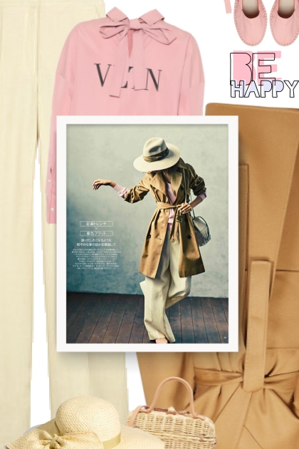 Be happy- Combinazione di moda