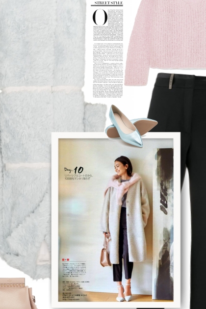 How to Wear Pastels During Cold Winter- Combinaciónde moda