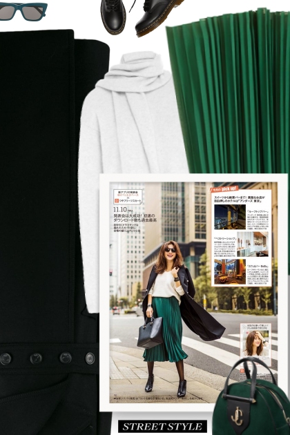 How To Wear Green Skirts 2019- combinação de moda