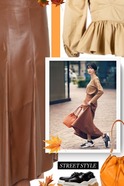 fall 2019 - street style- Модное сочетание