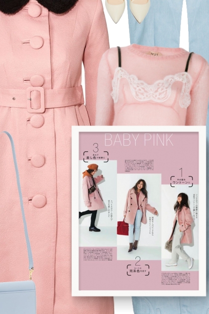 baby pink- Модное сочетание