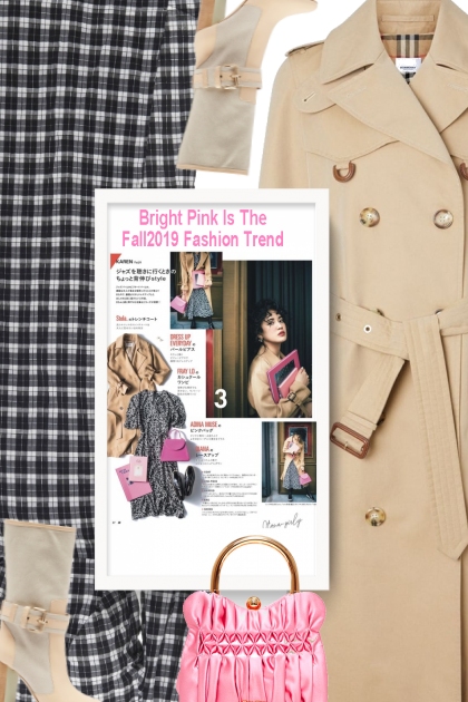 Bright Pink Is The Fall2019 Fashion Trend - Combinaciónde moda