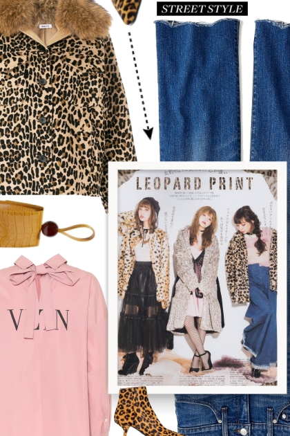 fall 2019 - leopard print- Modna kombinacija