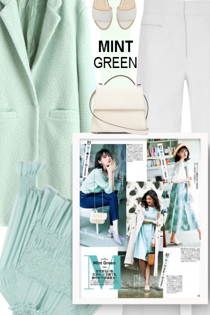 Mint green- Modna kombinacija