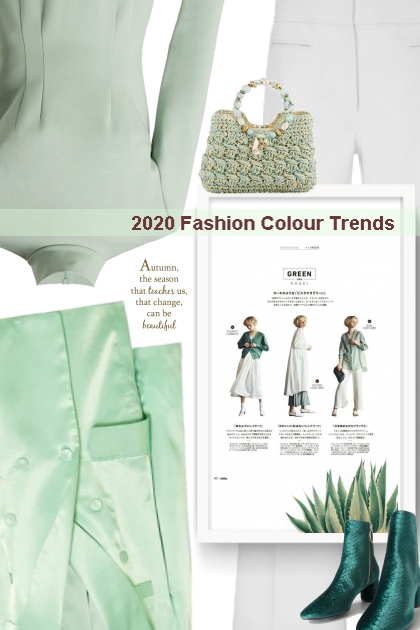 2020 Fashion Colour Trends- Fashion set