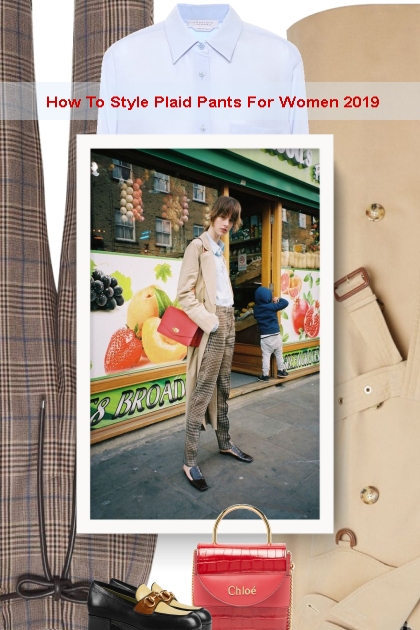 How To Style Plaid Pants 