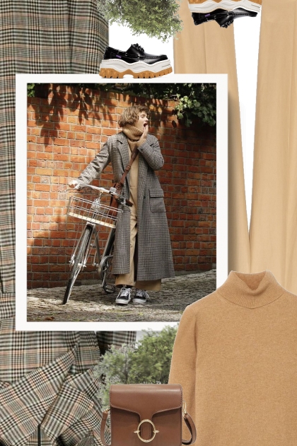 The Checked Coat Trend Is Saving Us From the Cold - Модное сочетание