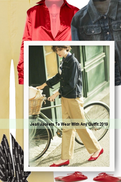 Jean Jackets To Wear With Any Outfit 2019- Modna kombinacija