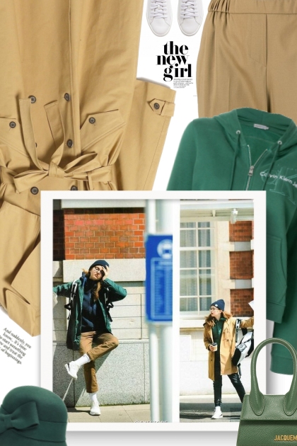 Fall 2019 - Beige & green- Combinazione di moda