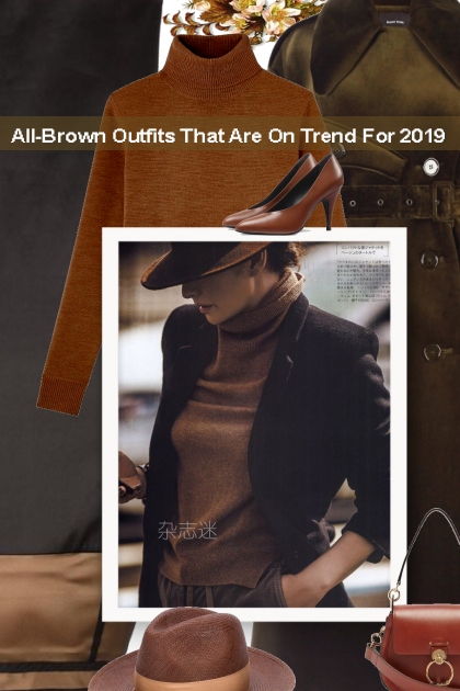  All-Brown Outfits That Are On Trend For 2019 - Модное сочетание