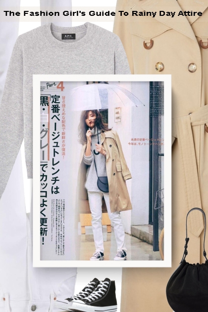 The Fashion Girl's Guide To Rainy Day Attire- Fashion set