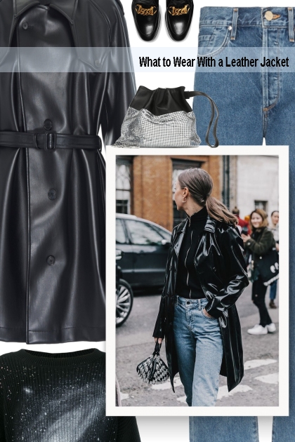 What to Wear With a Leather Jacket 