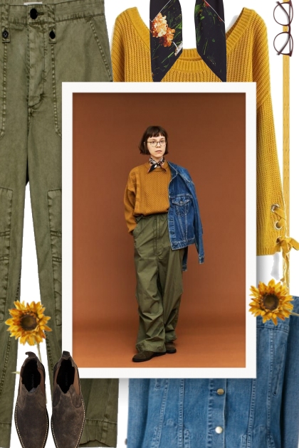  Fall 2019 - denim jacket outfit inspiration