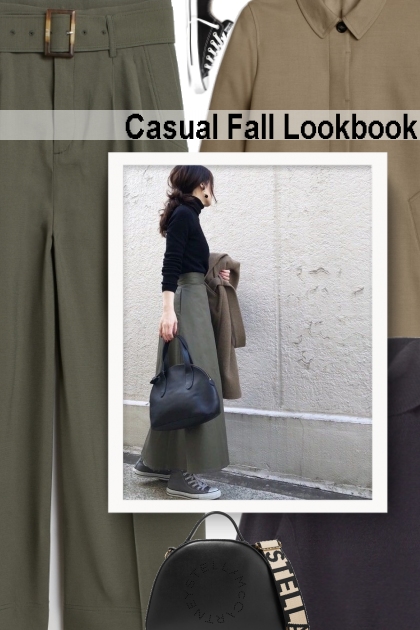  Casual Fall Lookbook- Fashion set