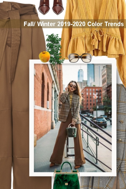 Fall/ Winter 2019-2020 Color Trends