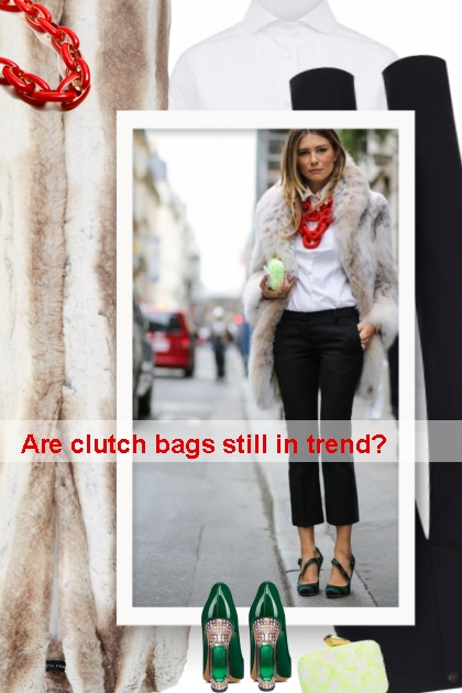 Are clutch bags still in trend? 