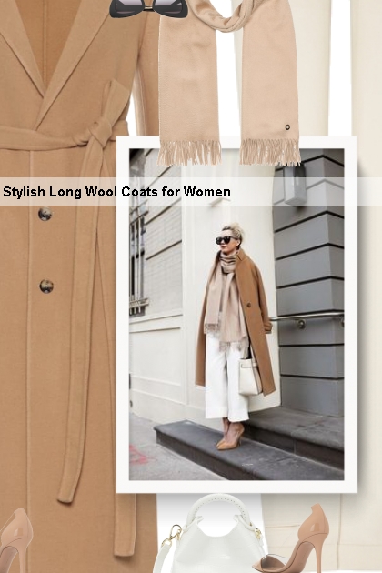 Stylish Long Wool Coats for Women - Modna kombinacija