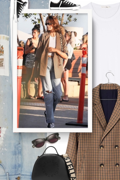 STELLA MCCARTNEY bag - celebrity  style- Combinazione di moda