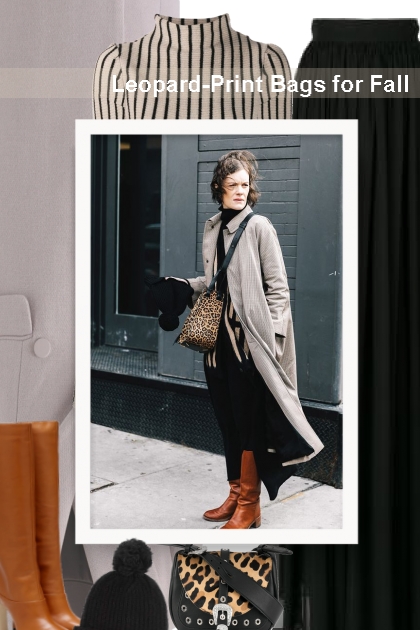  Leopard-Print Bags for Fall - combinação de moda