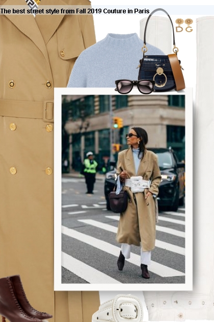 The best street style from Fall 2019 Couture in Pa- Combinazione di moda