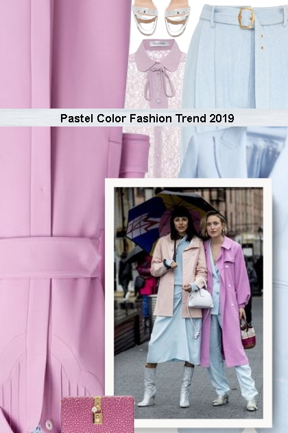 Pastel Color Fashion Trend 2019