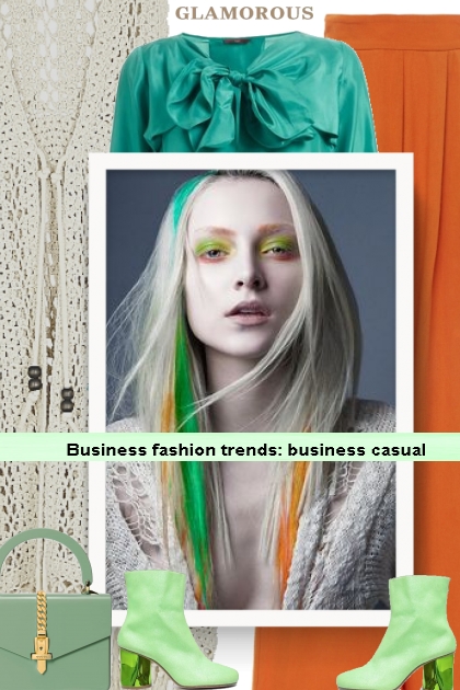 Business fashion trends: business casual - Kreacja