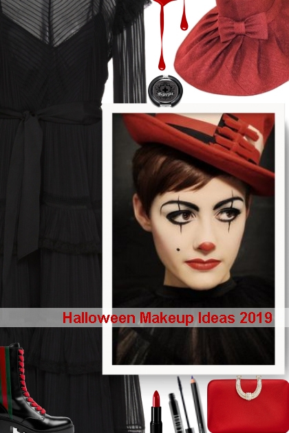 Halloween Makeup Ideas 2019- Combinaciónde moda