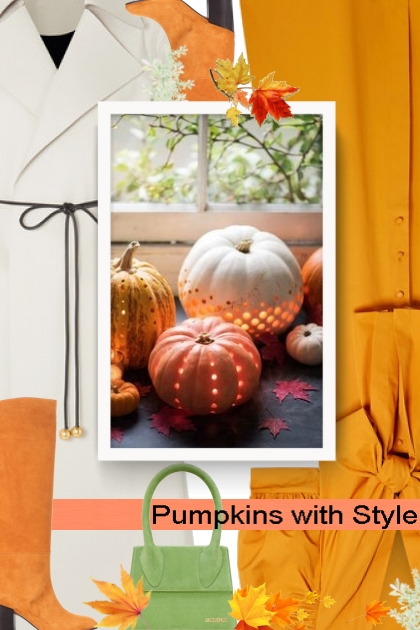 Pumpkins with Style- Fashion set