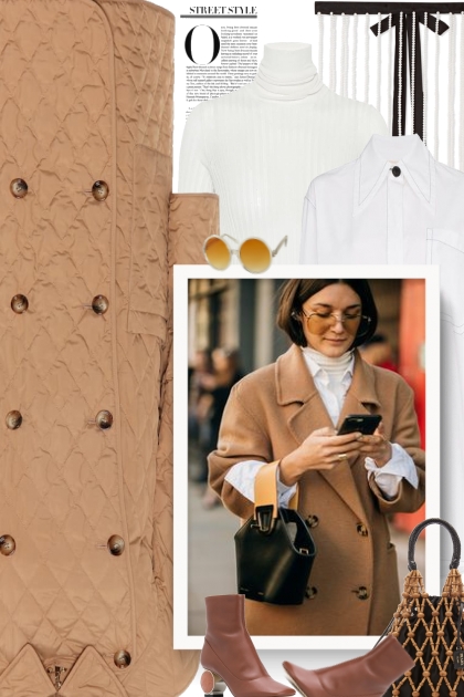 Fall 2019 - Burberry coat- Modna kombinacija