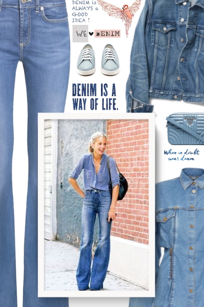  Fall 2019's newest denim trends- Fashion set