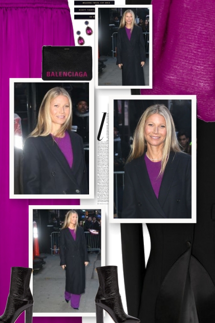 Gwyneth Paltrow- Combinazione di moda