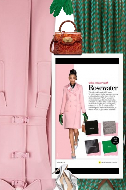 How To Style A Pink Coat To Perfection- Kreacja