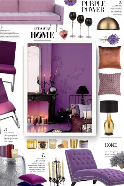 Pretty in Purple- Modna kombinacija