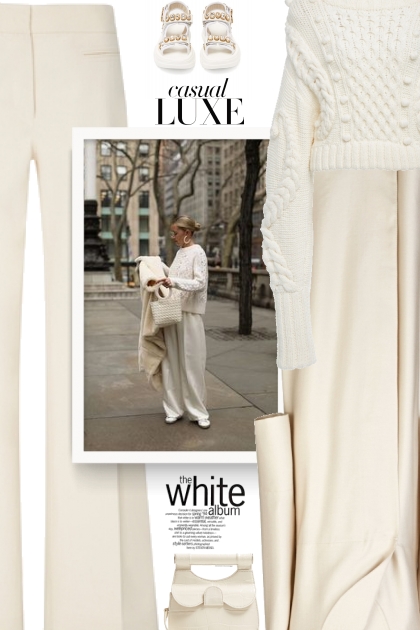 The white album- Модное сочетание