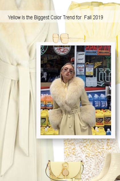 Yellow Is the Biggest Color Trend for Fall 2019- Kreacja