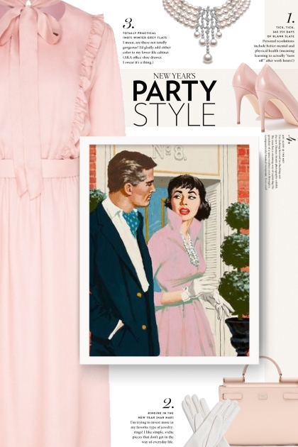 New Year's party style- Combinazione di moda