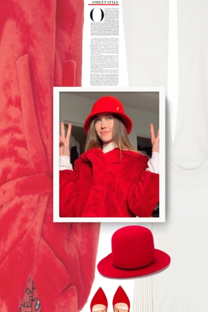 Red Hat- Combinazione di moda