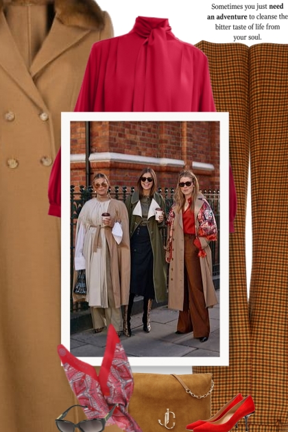 ERMANNO SCERVINO fur-collar trenchcoat - Модное сочетание