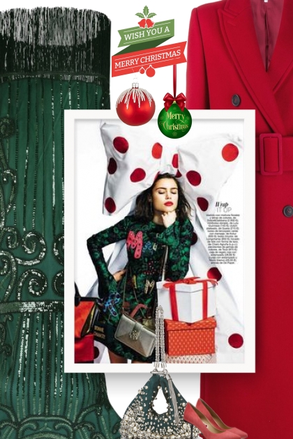 Wish you a Merry Christmas- Fashion set