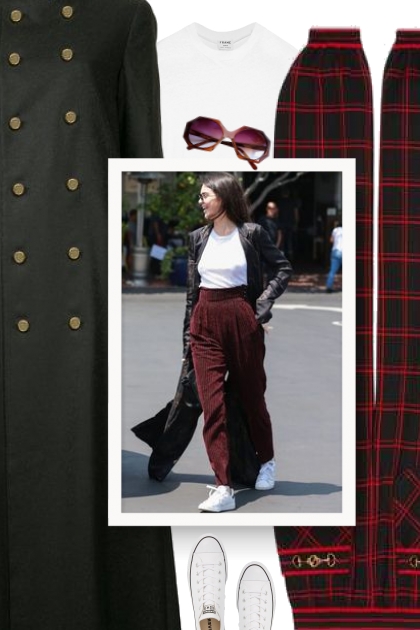 Gucci pants- combinação de moda