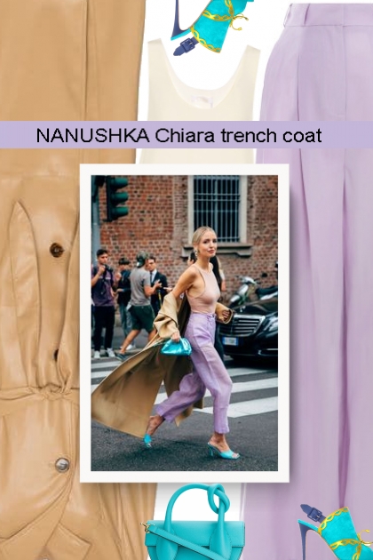 NANUSHKA Chiara trench coat 