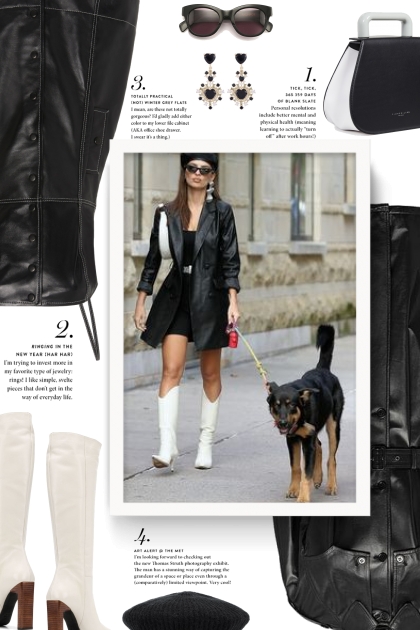 MARC ELLIS knee high boots - Modna kombinacija